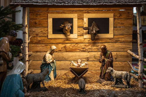 Krippe in der Franz-von-Assisi-Kirche (Mexikokirche) Wien