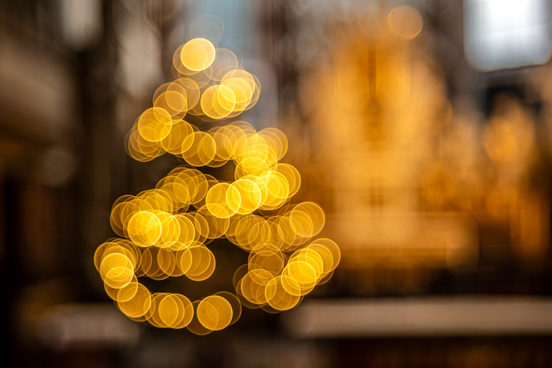 Christbaum in der Michaelerkirche in Wien