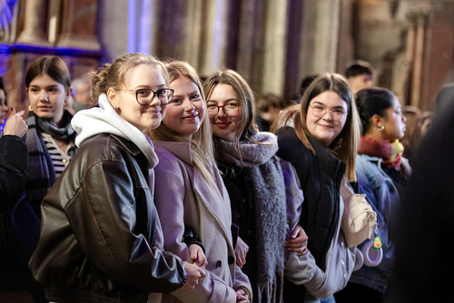 Jugendliche bei Be Blessed / Erzdiözese Wien/ Stephan Schönlaub