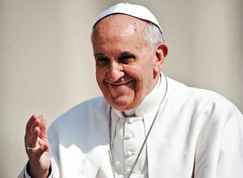 Papst Franziskus / Mazur Papst Franziskus
